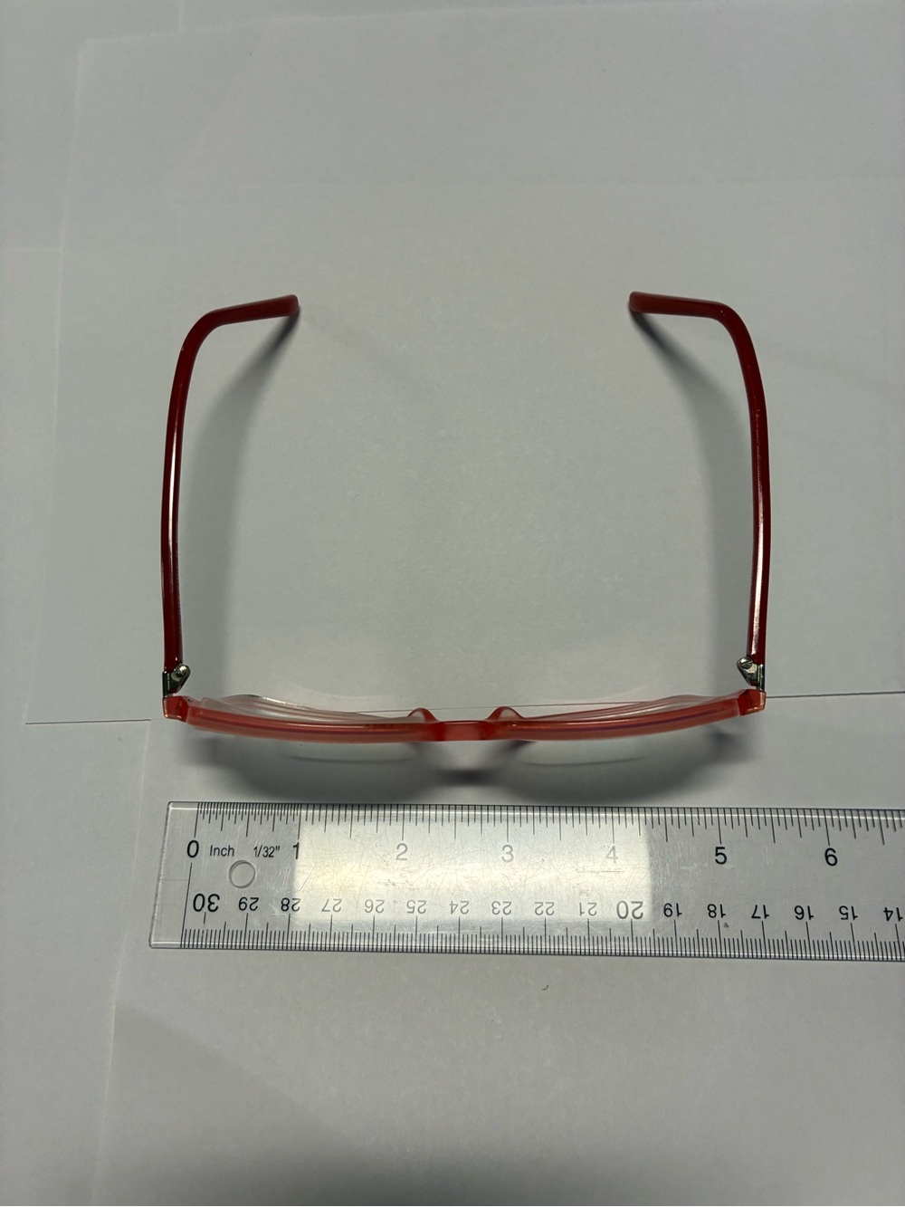 Fendi Red Oversized Square Women's Eyewear Frames - Picture 13 of 13